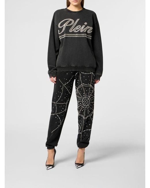 Philipp Plein Black Sweatshirt