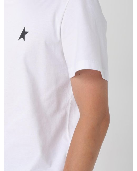 T-Shirt Homme Golden Goose Deluxe Brand pour homme en coloris White