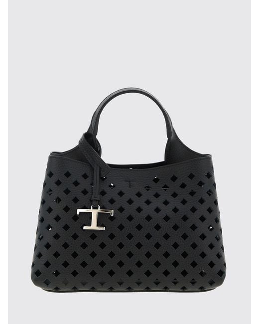 Tod's Black Micro Leather Bag