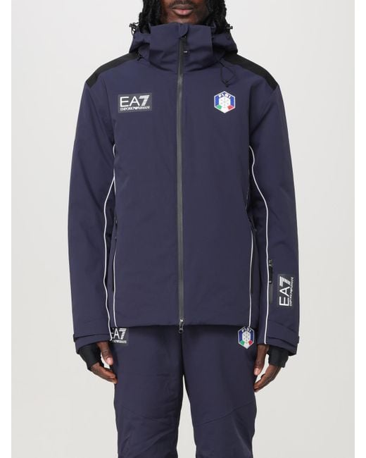 EA7 Blue Jacket for men