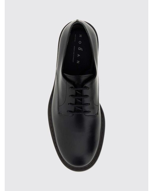 Hogan White Brogue Shoes for men