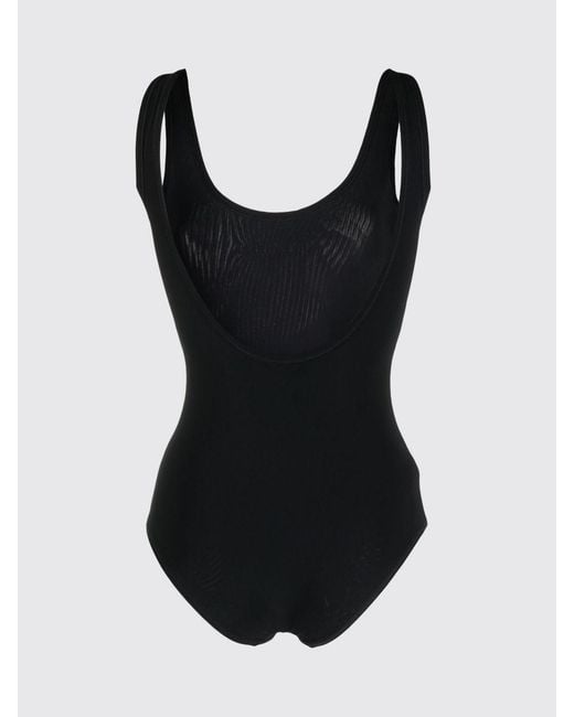 Jil Sander Black One-Piece Swimsuit