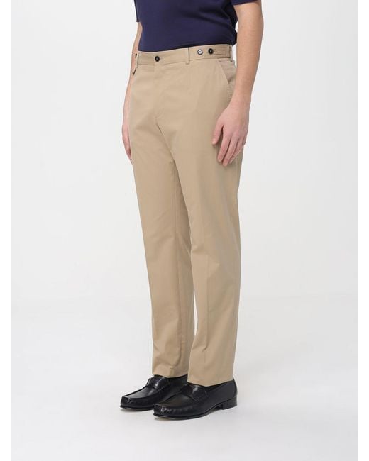 Dolce & Gabbana Natural Dolce &Amp Gabbana Gabardine Chino Trousers for men