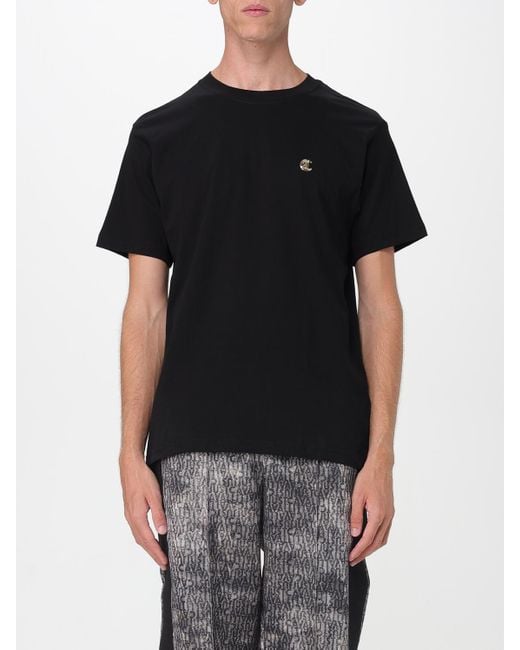 Just Cavalli Black T-Shirt for men