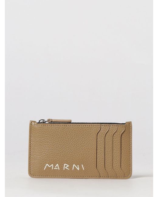 Marni Natural Geldbörse Damen