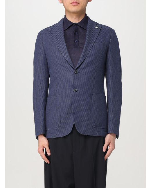 Manuel Ritz Blue Blazer for men