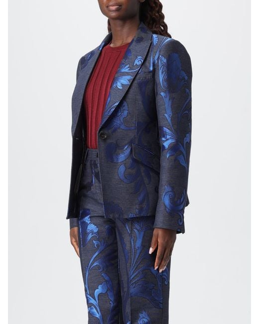 Etro Blue Denim Jackets