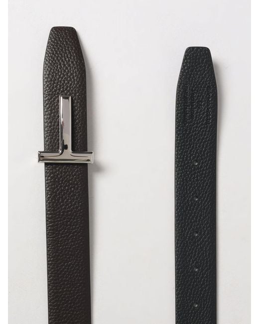 Tom Ford Gray Belt for men