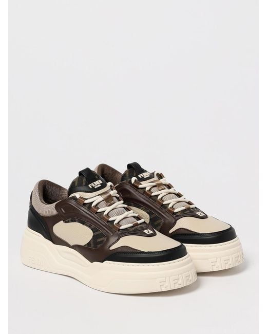Fendi Natural Sneakers for men