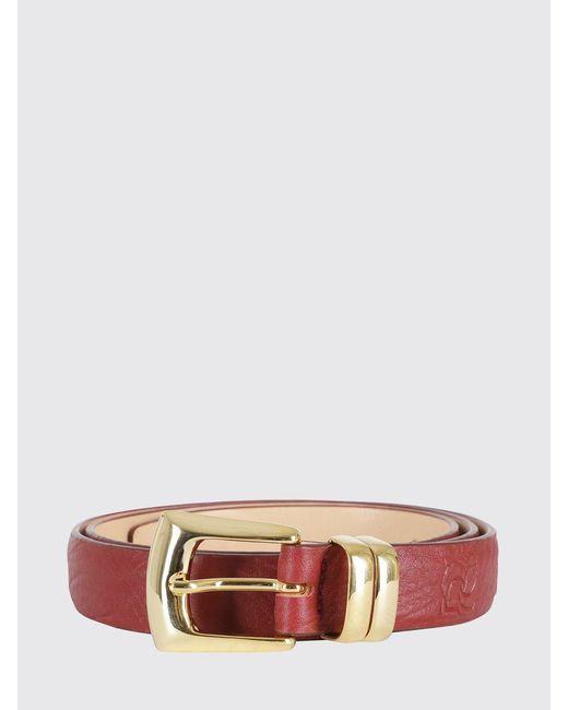 Magda Butrym White Natural Grain Leather Belt