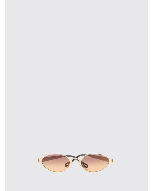 Chloé Natural Chlo&Eacute Oval-Frame Sunglasses