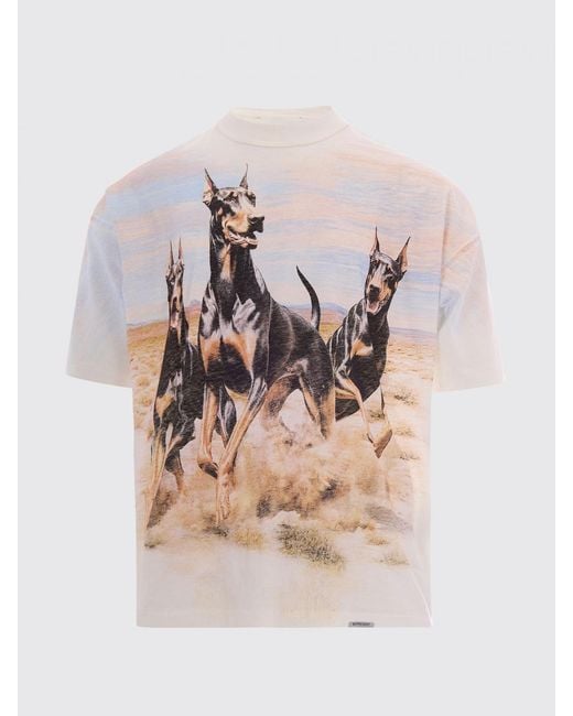 Represent Natural Printed Cotton T-Shirt for men