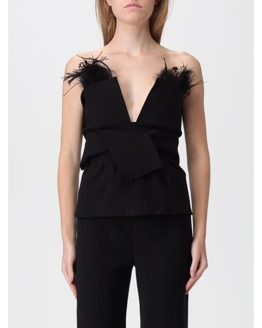 Top Mujer Alberta Ferretti de color Black