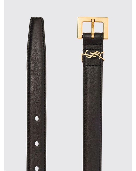 Saint Laurent White Belt