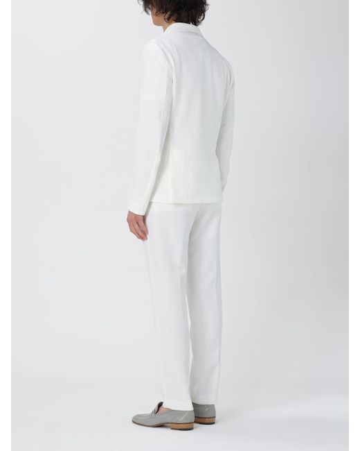 Daniele Alessandrini White Suit for men