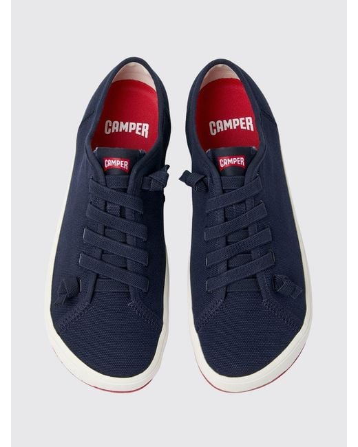 Camper Blue Peu Rambla Ii Recycled Cotton Sneakers for men