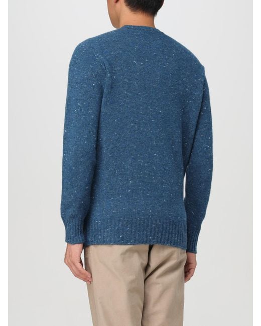 Drumohr Blue Sweater for men