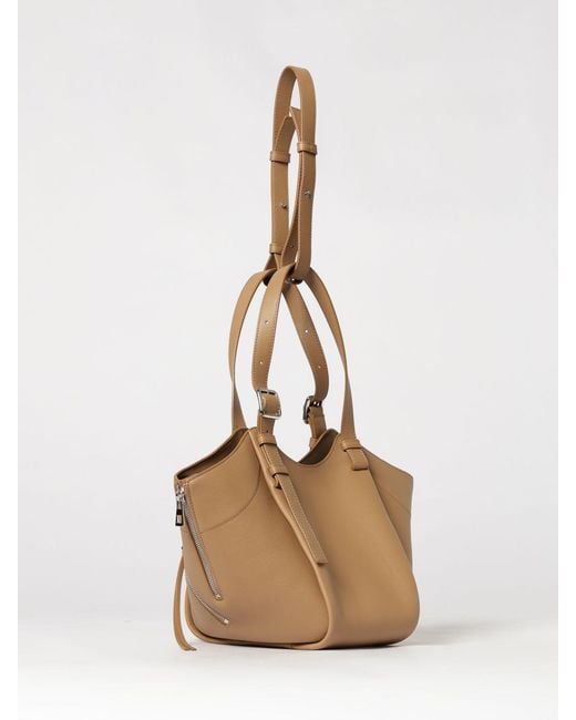 Loewe Natural Hammock Flip Leather Bag