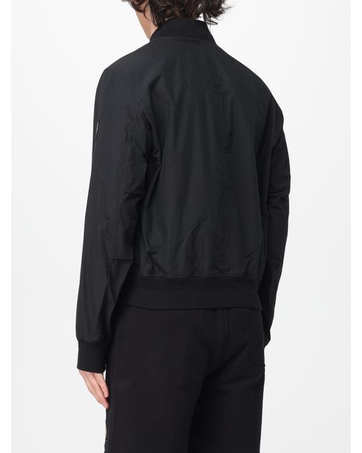 Belstaff Blue Carrier Cotton Blend Bomber Jacket for men