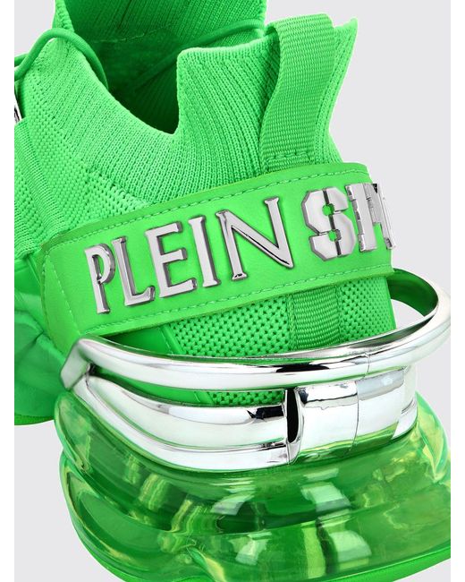 Philipp Plein Green Sneakers for men