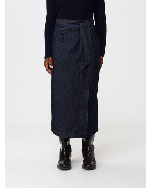 Emporio Armani Blue Skirt