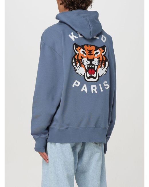 Blue kenzo sweatshirt hotsell