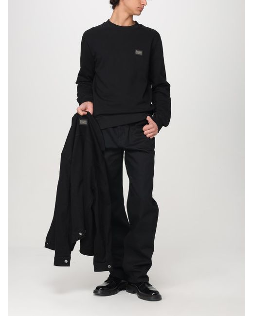 Dolce & Gabbana Black Sweatshirt for men