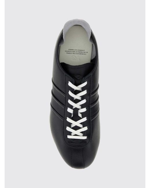 Y-3 White Tokyo Smooth Leather Sneakers With Contrasting Printed Logo for men