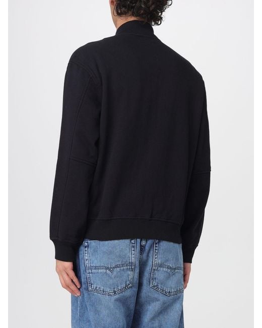 Isabel Marant Blue Cotton Zip-Up Hoodie for men