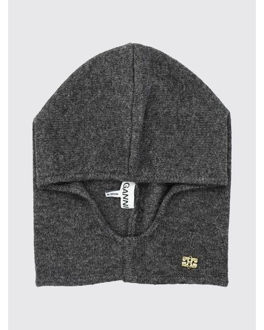 Ganni Gray Hat