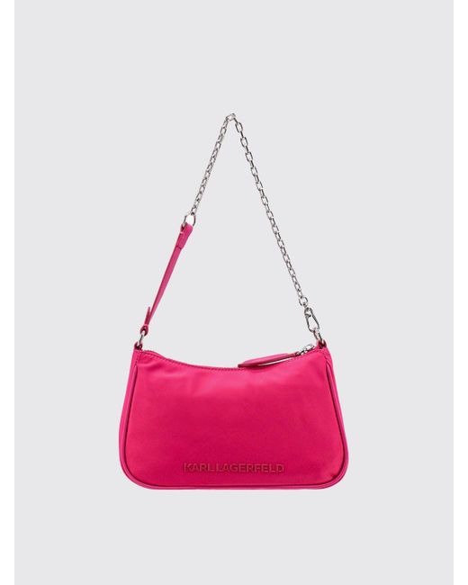 Karl Lagerfeld Crossbody Bags in Pink Lyst