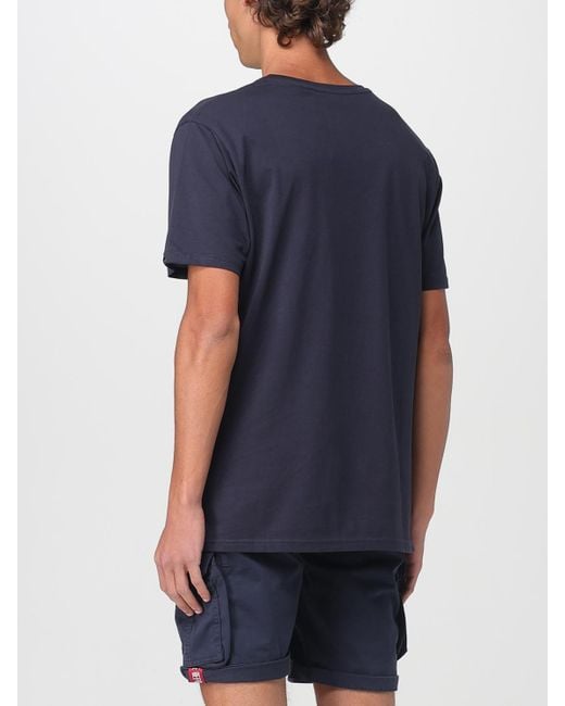 Alpha Industries Blue T-Shirt for men