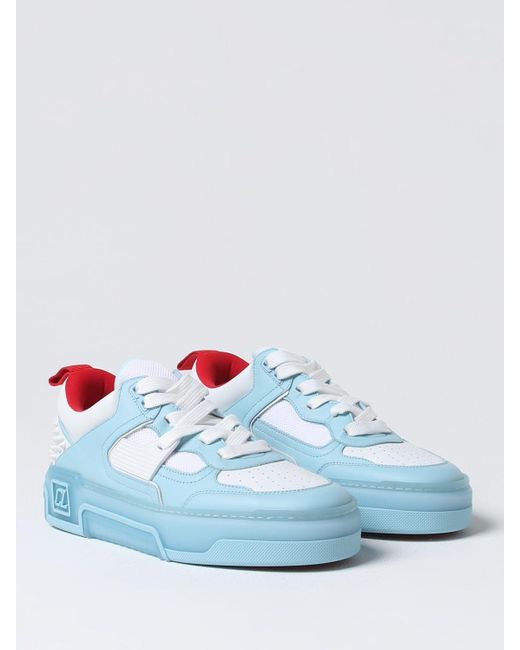 Sneakers Astroloubi in pelle di Christian Louboutin in Blue