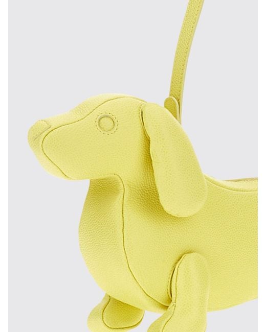 Thom Browne Yellow Shoulder Bag
