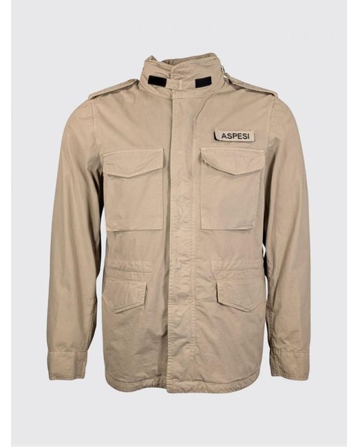 Aspesi Natural Cotton Parka for men