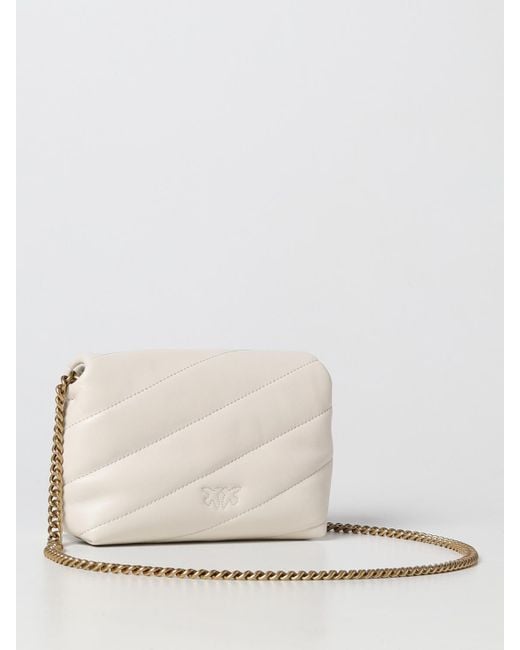 Pinko Natural Love Bag Puff Quilted Nappa Bag