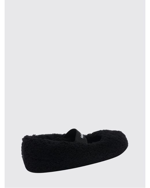 Moon Boot White Bianca Shearling Ballerinas