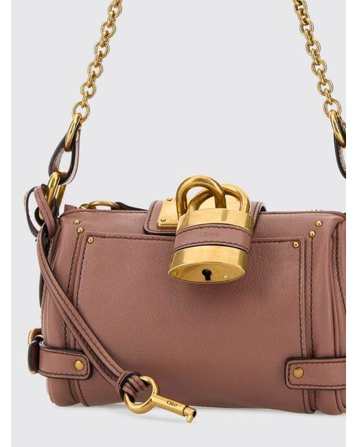 Chloé Pink ChloÉ Paddington Chain Bag