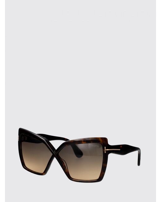 Tom Ford Black Ft1195/S Fiore Acetate Sunglasses By