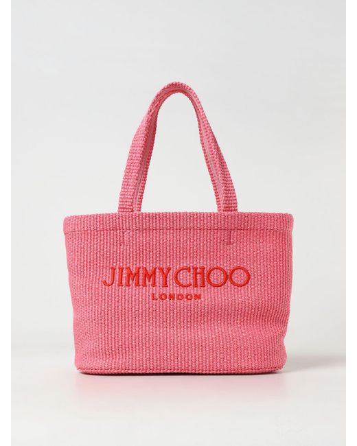Jimmy Choo Pink Tote Bags