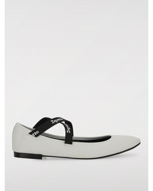 Repetto White Flat Shoes