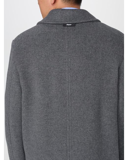 MSGM Gray Coat for men