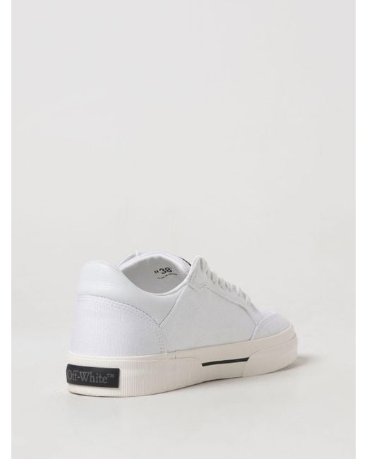 Sneakers Vulcanized in canvas di Off-White c/o Virgil Abloh in White