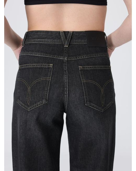 Versace Blue 5-Pocket Straight Jeans