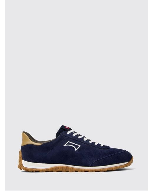 Camper Blue Drift Walk Suede Sneakers for men