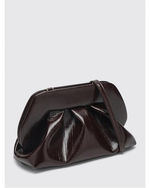 THEMOIRÈ Black ThemoirÈ Vegan Leather Tia Clutch