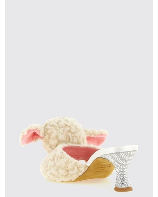 Moschino Couture Pink Heeled Sandals