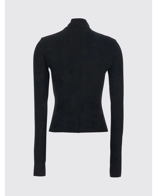 Rick Owens Black Gary Viscose Blend Jacket