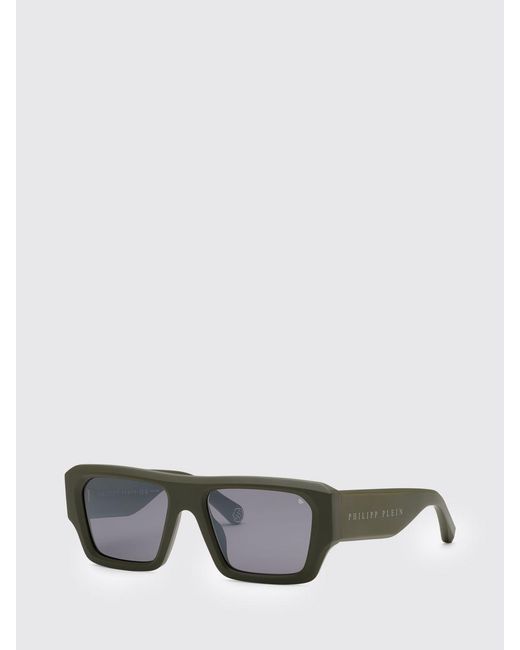 Philipp Plein Gray Acetate Starlight Sunglasses for men