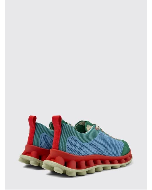 Camper Blue Pelotissima Sunnei X Recycled Fabric Sneakers for men